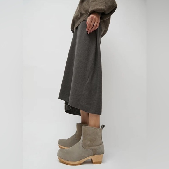 No. 6 Gray Ankle Boots - Picture 1 of 8